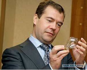 Медведев дошел до лампочек