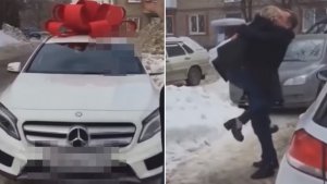 В Башкирии уволили полицейского, подарившего жене элитную иномарку