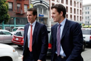 Братья Тайлер и Кэмерон Уинклвоссы, отсудившие в 2008 году $65 млн. за идею Facebook у Марка Цукерберга, оказались первыми людьми в мире, чей известный запас биткоинов превысил $1.000.000.000