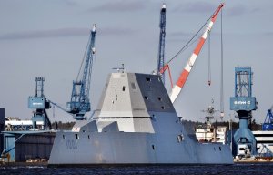 Новый американский эсминец сломался во время испытаний