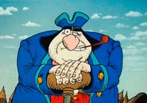 Американская версия советского мультфильма "Остров сокровищ"