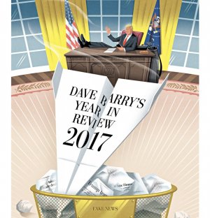 Американский юморист подвёл итоги 2017 года: безумная вечеринка под знаком России