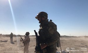 Сирийская армия прорвала окружение военной базы под Дамаском