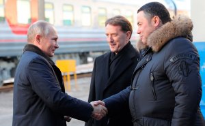 Ремонт дороги к приезду Путина объяснили хорошей погодой