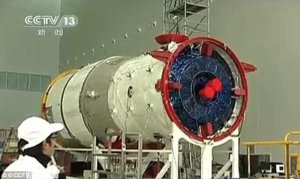 Китайская орбитальная станция Tiangong-1 в ближайшие месяцы может  не управляемо  сойти  с орбиты