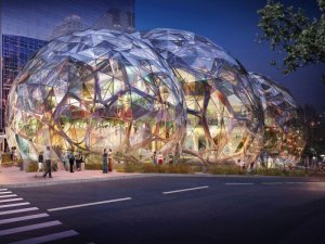 Сфера Amazon - тропический лес посреди Сиэтла
