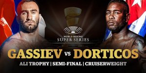 Гассиев подарил Дортикосу пояс WBA после боя