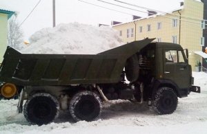 Военные из двух полков, двух дивизий и одной бригады помогают убирать снег в Московском регионе