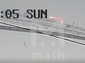 На камеры видеонаблюдения попало крушение Ан-148
