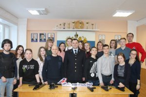 Команда «Молодежки ОНФ» в Коми побывала в подразделении Росгвардии