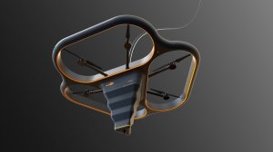 В Китае создан летающий строительный принтер для 3D-печати многоэтажек