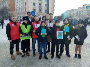 Мурманская команда «Молодежки ОНФ» приняла участие во всероссийской акции «Прекрасное рядом»