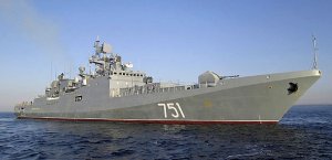 Российский фрегат с "Калибрами" вошел в Средиземное море