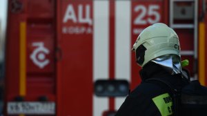 На северо‑востоке Москвы загорелся бизнес‑центр