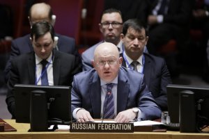 Если нейтральный авторитет «голубых касок» будет подорван, это превратит их в активных участников конфликтов - В.А.Небензя в СБ ООН