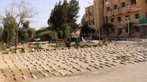 Сирийская арабская армия захватила большое количество оружия ИГИЛ в провинции Дейр-Эззор