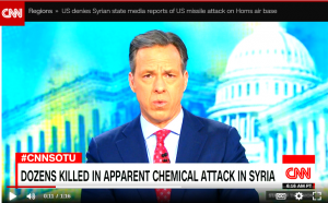 США отрицают нанесение ракетного удара по Сирии.