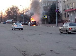 Неизвестные подожгли внедорожник главы районной администрации Нижнего Новгорода