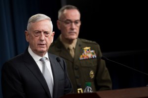 Брифинг. Маттис и Данфорд. Подробности атаки на сирийский химический арсенал