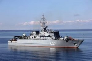 В Петербурге спустили на воду корабль противоминной обороны «Иван Антонов»