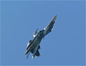 Су-30СМ, используя ракету Х-35, уничтожил фрегат в Средиземном море