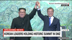 Главы Северной и Южной Кореи решили прекратить войну, длившуюся с 1950-х годов