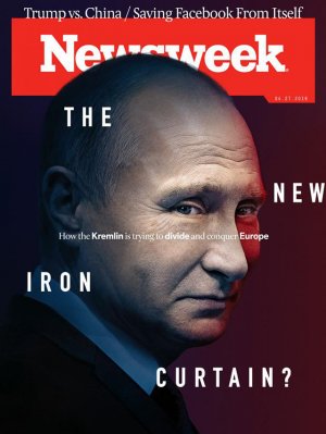 Журнал Newsweek поместил Путина на обложку нового номера