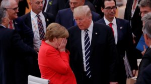 Die Welt: «два поцелуйчика» Трампа и Меркель не остановили надвигающуюся торговую войну США с Германией