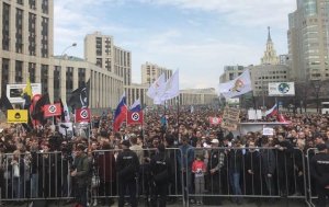 Митинг против блокировки Telegram: пришли 12 тысяч