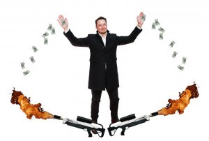 Тесла не сжигает топливо,  она сжигает наличные. Tesla теряет $6,5 тысяч в минуту