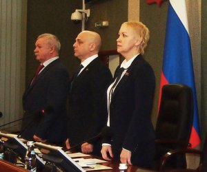 Жена гражданина США рулит карельским парламентом?