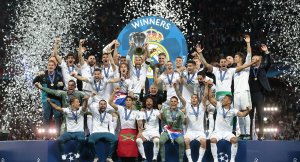 Мадридский "Реал" в третий раз подряд выиграл Лигу чемпионов