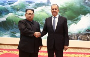 Лавров встретился с Ким Чен Ыном
