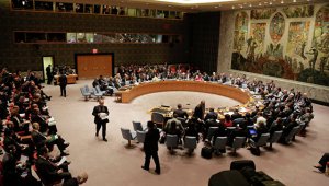 "За проект проголосовали лишь США...." (Совбез ООН отклонил проект резолюции США по Палестине)