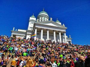 Гей-парад в Хельсинки собрал 100 тыс. участников