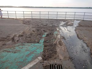 В Самаре дождь смывает объекты сданные к мундиалю