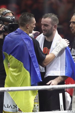 Гассиев: никогда не позволял себе оскорблять другого человека (Гассиев уступил Усику в финале Всемирной боксерской Суперсерии)