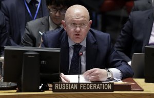 Небензя ответил на реплики постпреда Британии в ООН об информации Минобороны РФ по Сирии