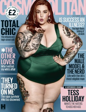 [Пятничная космогерл] На обложке Cosmopolitan появилась 150-килограммовая модель