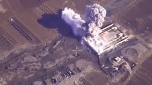 МО подтвердило авиаудары в Идлибе: бомбили склады с БПЛА террористов