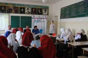 Сельским ребятам в Чечне рассказали о плюсах предпринимательской деятельности