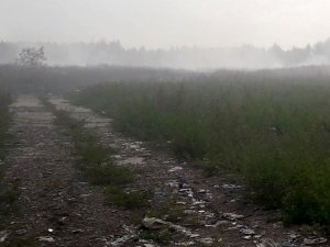 Под Котельничем горит крупный полигон ТБО
