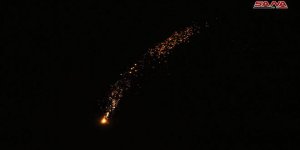 Сирийские силы противовоздушной обороны (SyAADF) перехватили несколько израильских ракет над Дамаском
