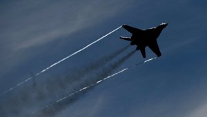 В Подмосковье упал истребитель МиГ-29