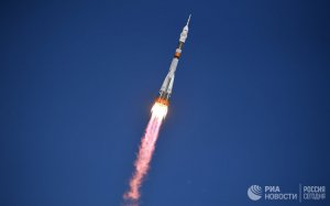 Во время старта ракеты "Союз" к МКС произошла авария