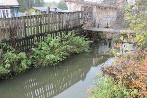 В кировской реке Чахловица из-за производственных стоков помутнела вода