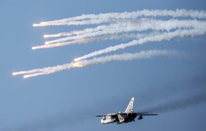 Су-24 на Урале выпустил ракету за территорией мишенного поля