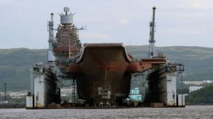 В Мурманске затонул плавдок, в котором ремонтировался «Адмирал Кузнецов»