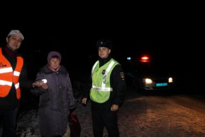Активисты ОНФ в Коми в рамках акции «Дорога в школу» организовали раздачу светоотражающих фликеров гражданам