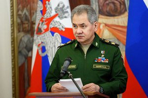 Минобороны РФ сообщило о встрече Шойгу с Хафтаром
